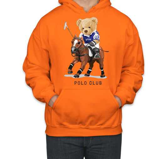 TEDDY BEAR POLO UNISEX HOODIE